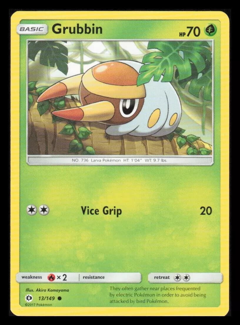 Grubbin Pokemon Sun 2017 Unknown 2017 Unknown