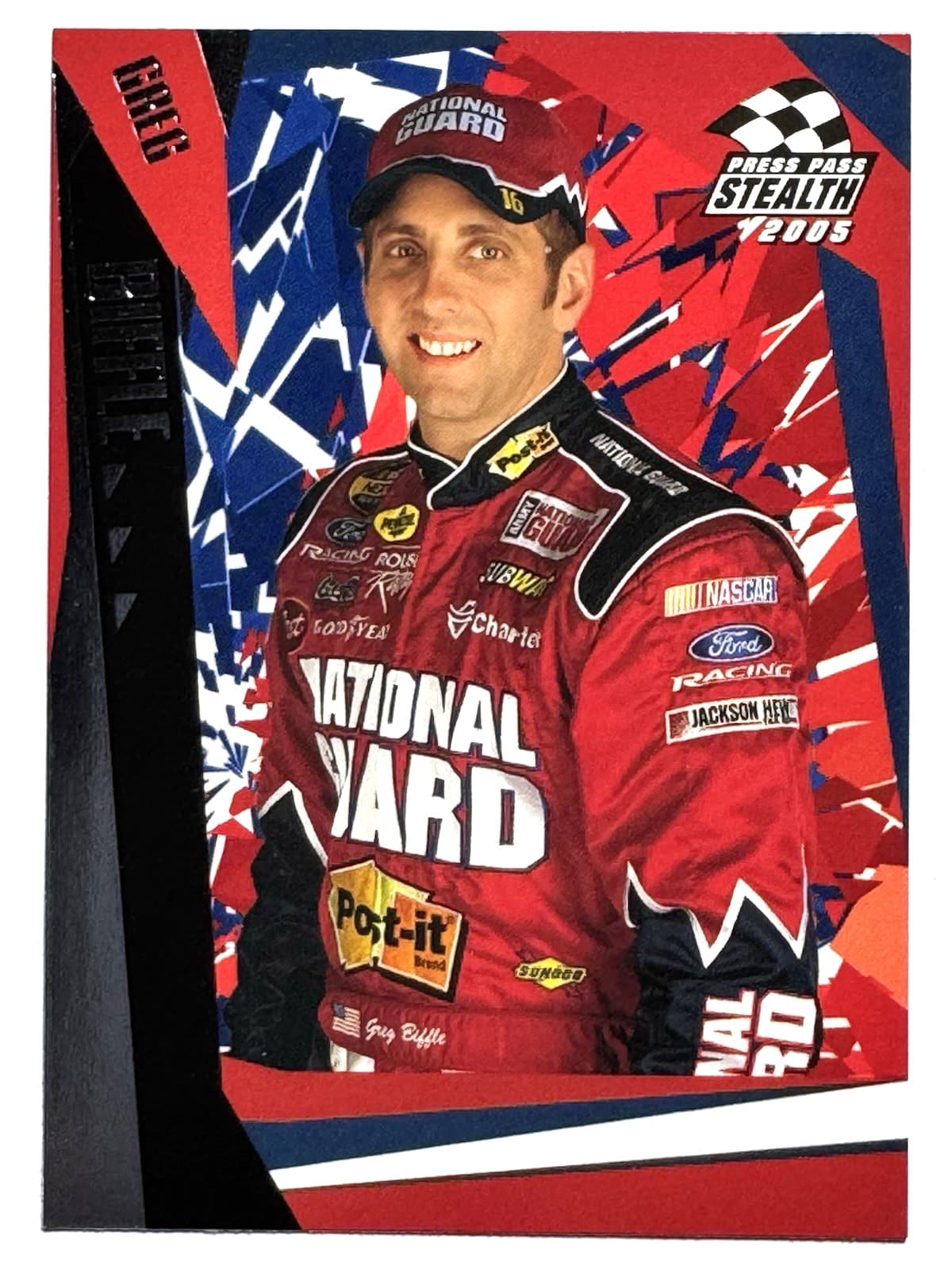 GREG BIFFLE Stealth NASCAR Rac 2005 Press Pass 2005 Press Pass
