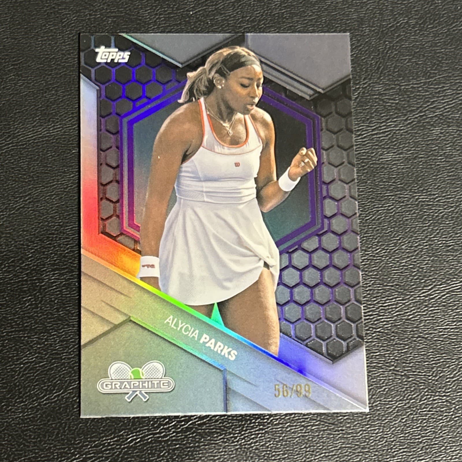 Graphite Tennis Alycia 2026 Topps 2026 Topps purple