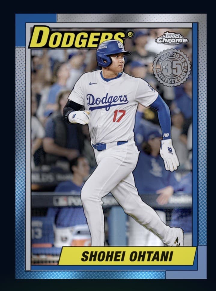 Baseball Dodgers 2025 Topps Chrome 2025 Topps Chrome