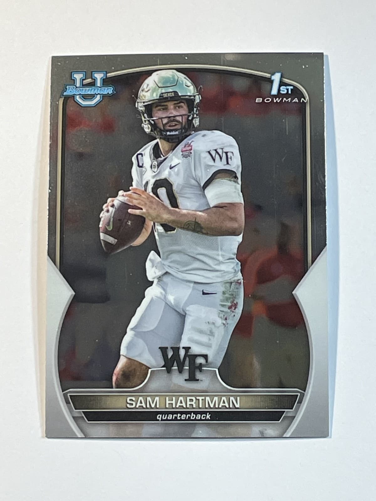 University Sam Hartman 2022 Bowman Chrome 2022 Bowman Chrome