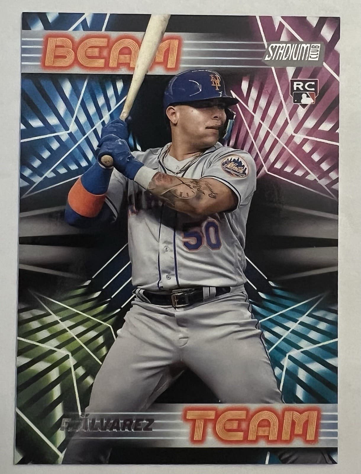 Francisco Alvarez Beam 2023 Topps Stadium Club 2023 Topps Stadium Club