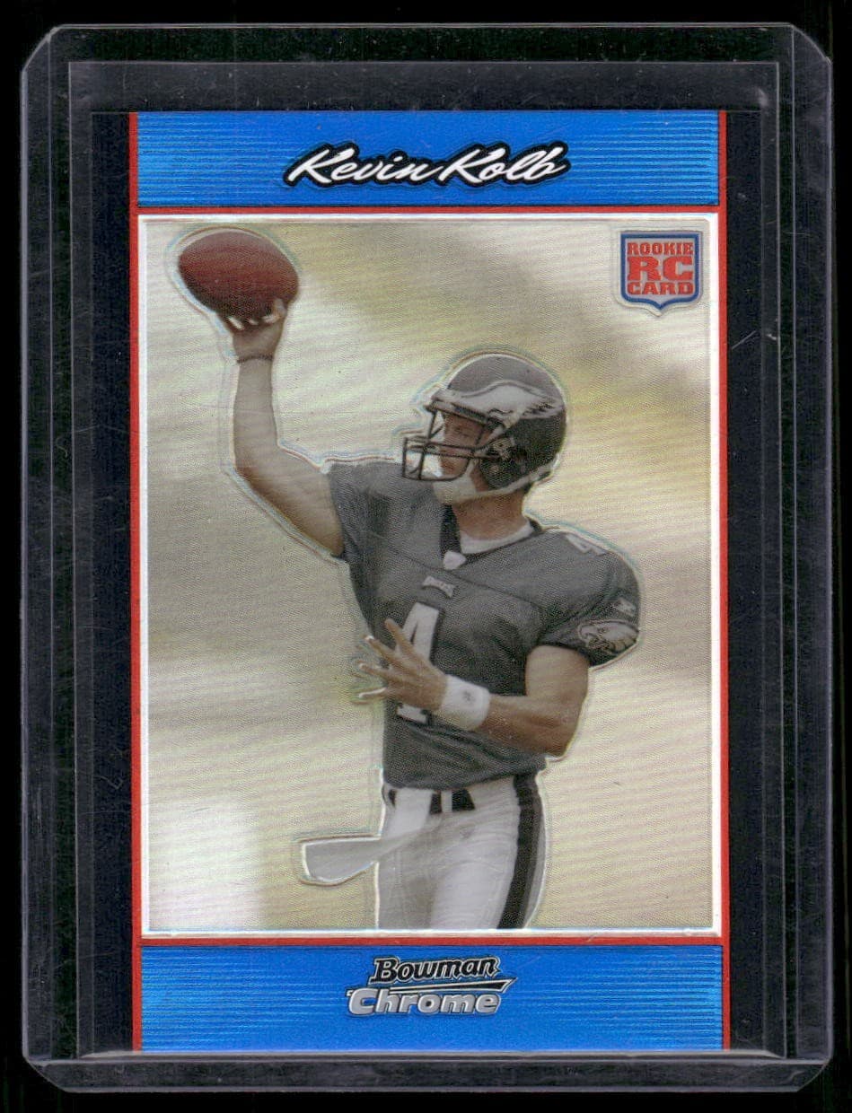 Kevin Kolb Blue 2007 Bowman Chrome 2007 Bowman Chrome blue