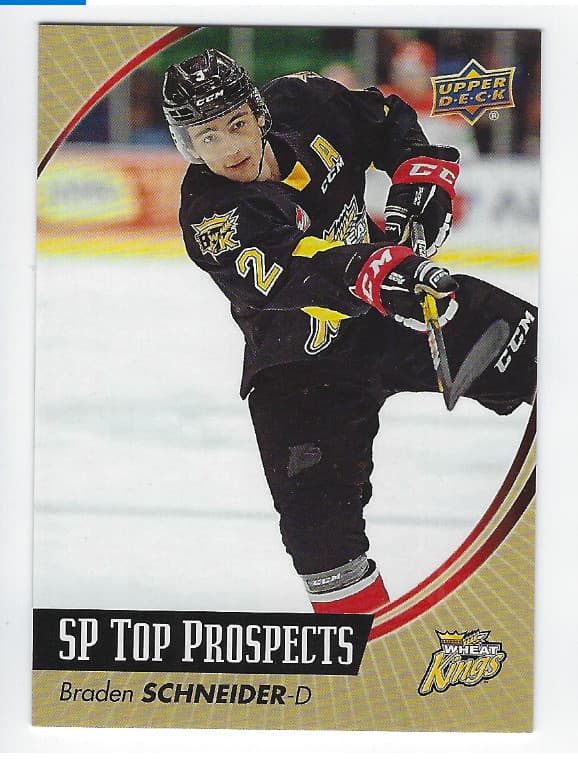 BRADEN SCHNEIDER -20 CHL HOCKE 2019 Upper Deck 2019 Upper Deck