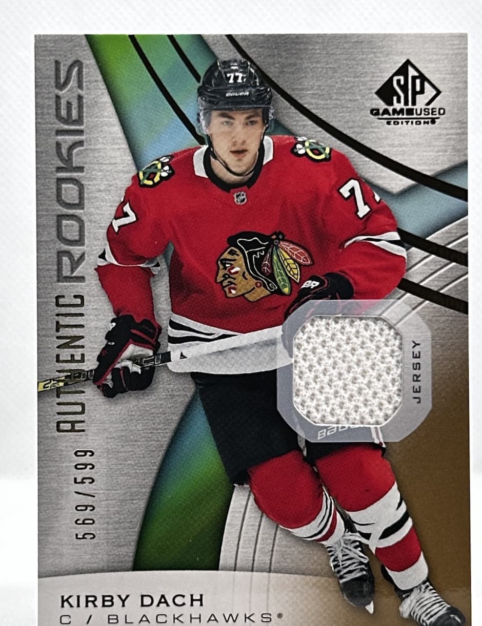 Game Used Hockey 2019 Upper Deck SP