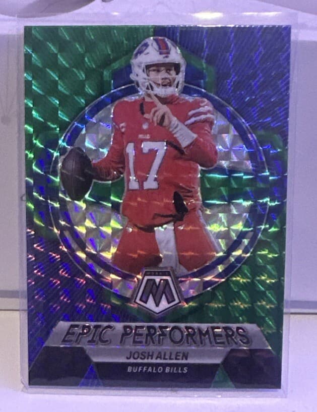 Josh Allen Football 2023 Panini Mosaic