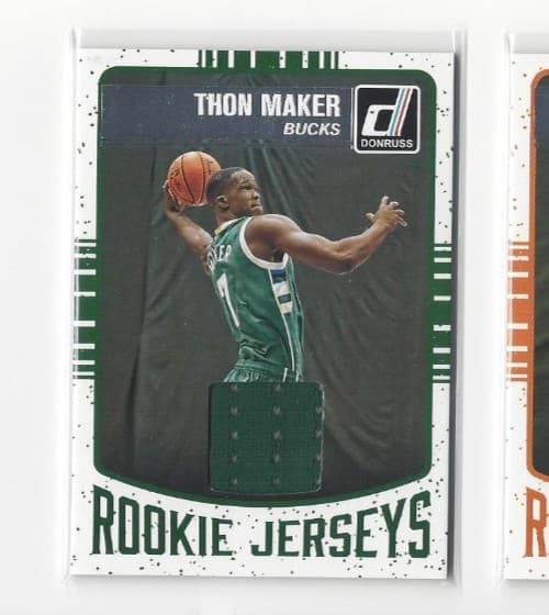 Donruss Basketball Jerseys 2016 Panini