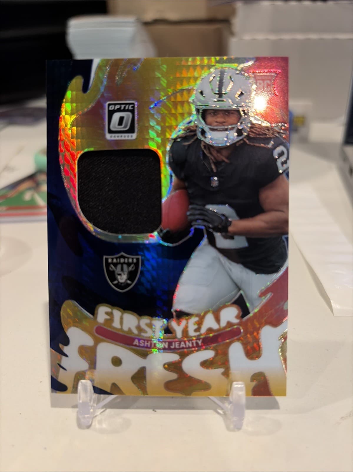 Ashton Jeanty First 2025 Donruss Optic 2025 Donruss Optic