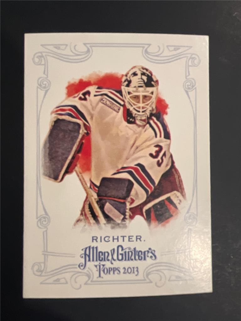 Mike Richter trading card