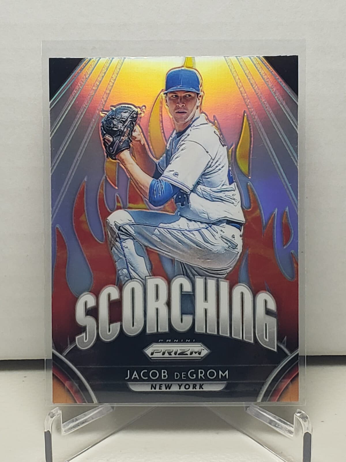 Baseball Jacob De 2019 Panini Prizm