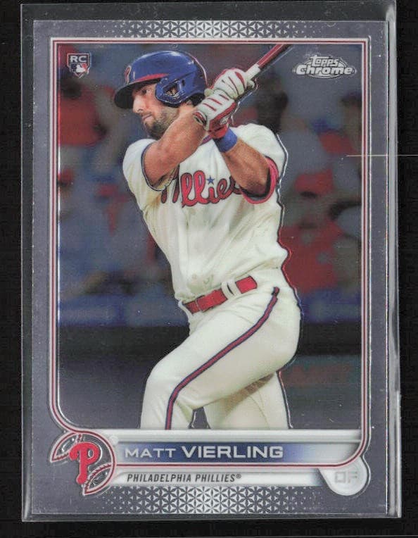 Matt Vierling Philadelphia 2022 Topps Chrome 2022 Topps Chrome