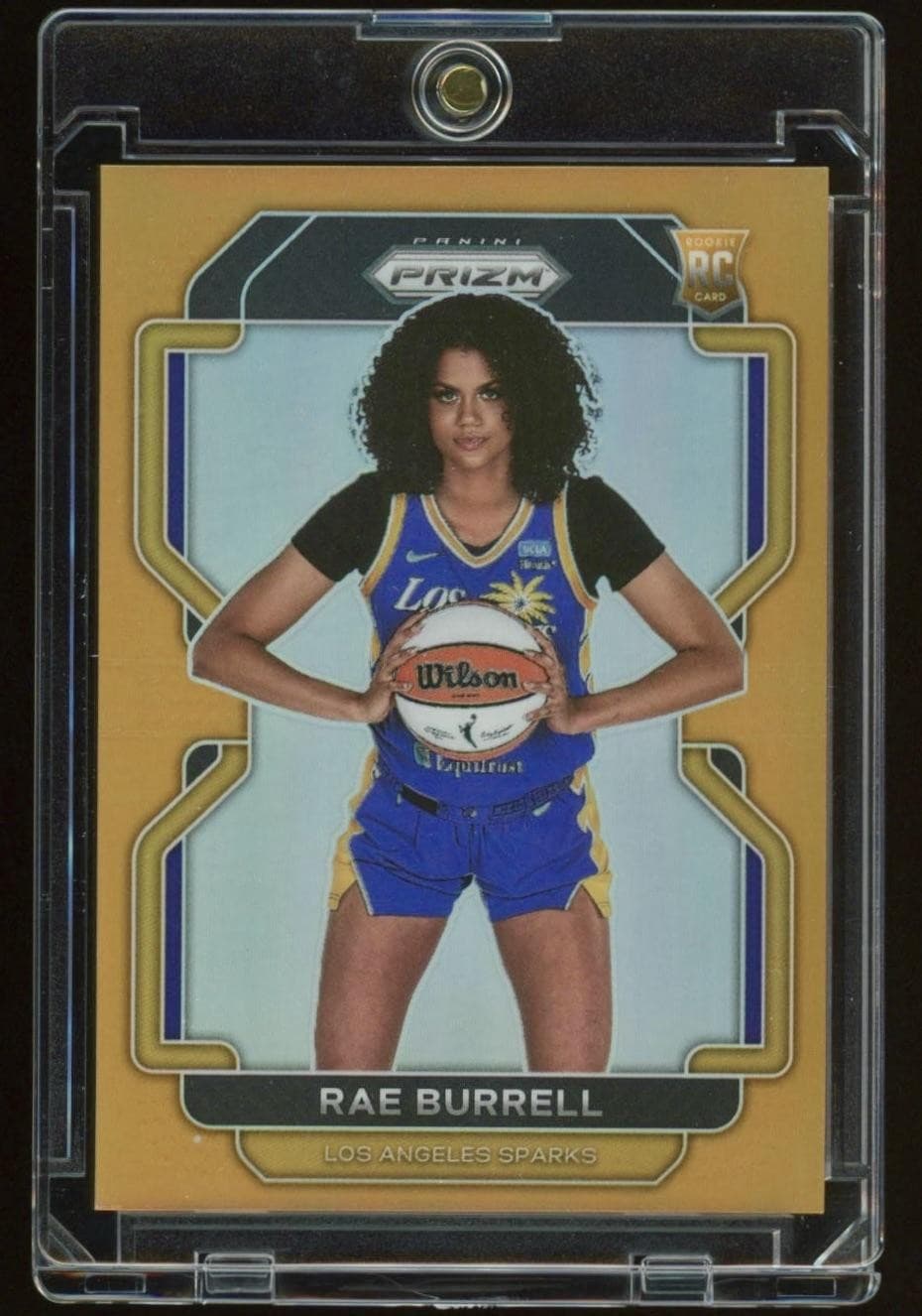 Rae Burrell Orange 2022 Panini Prizm 2022 Panini Prizm orange