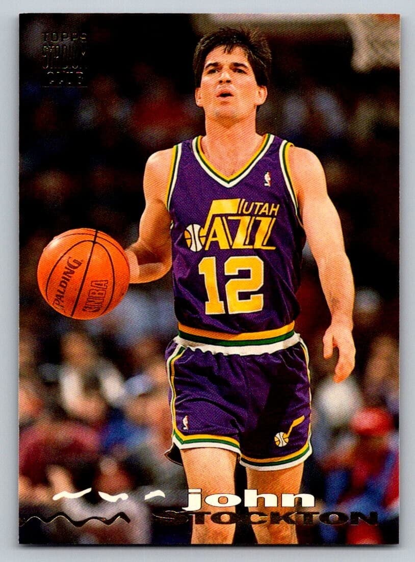 John Stockton 1993 Topps Stadium Club