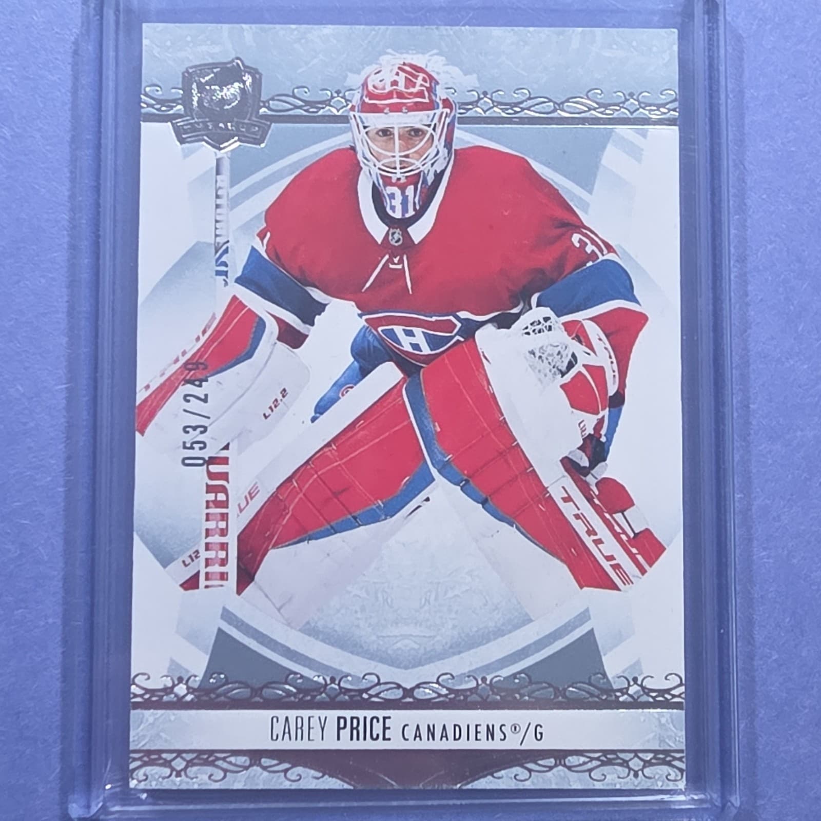 Carey Price 2022 Upper Deck