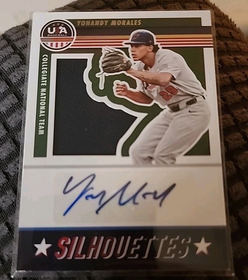 Silhouettes Yohandy Morales 2023 Panini 2023 Panini