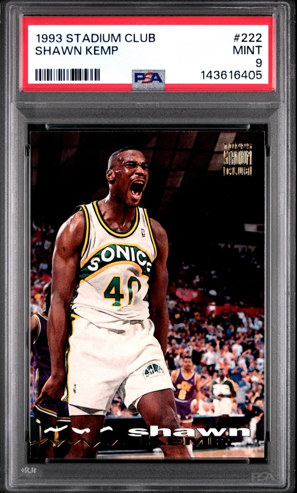Shawn Kemp 1993 Topps Stadium Club