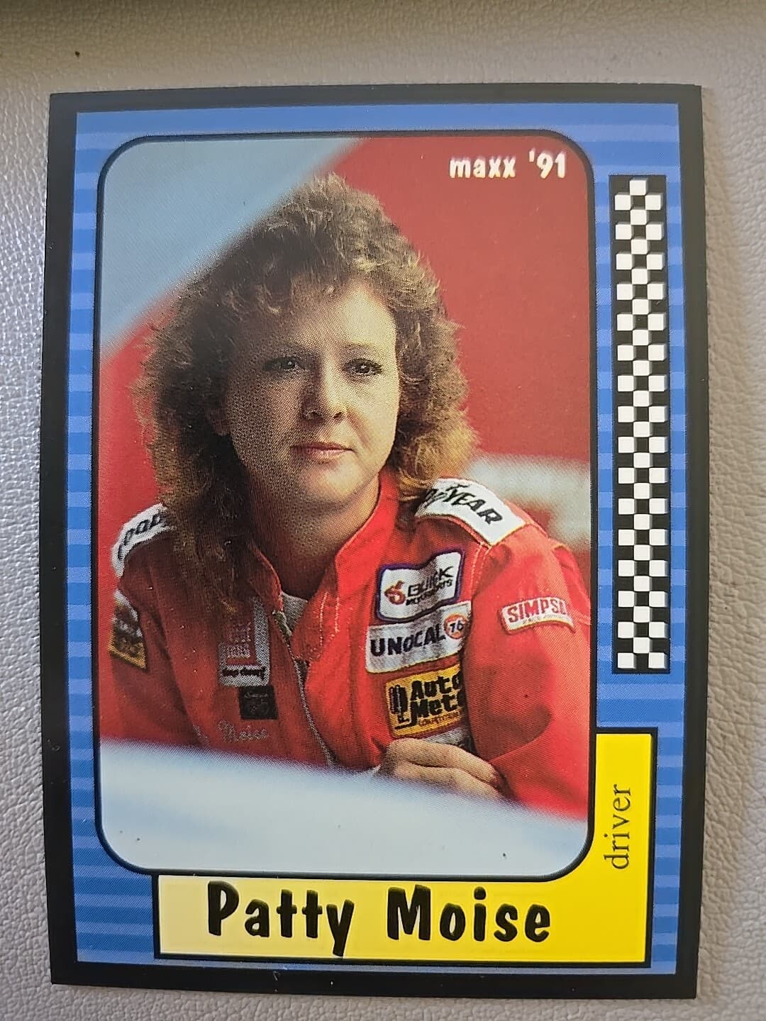 Patty Moise Driver 1991 Unknown 1991 Unknown