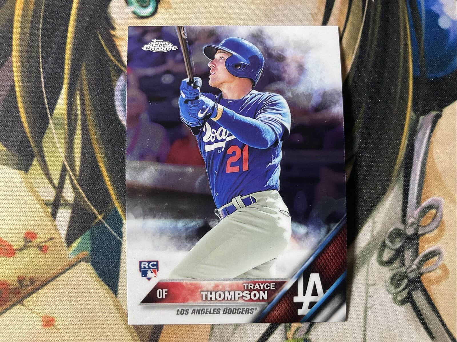 BASEBALL ) TRAYCE THOMPSON NMM 2016 Topps Chrome 2016 Topps Chrome