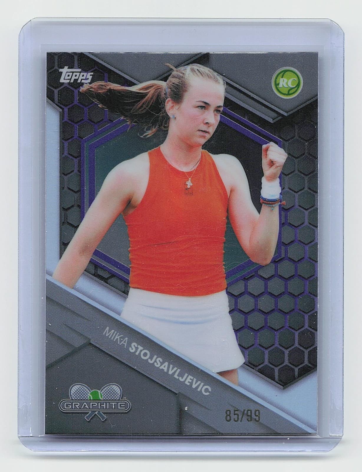 Graphite Mika Stojsavljevic 2026 Topps 2026 Topps purple-refractor