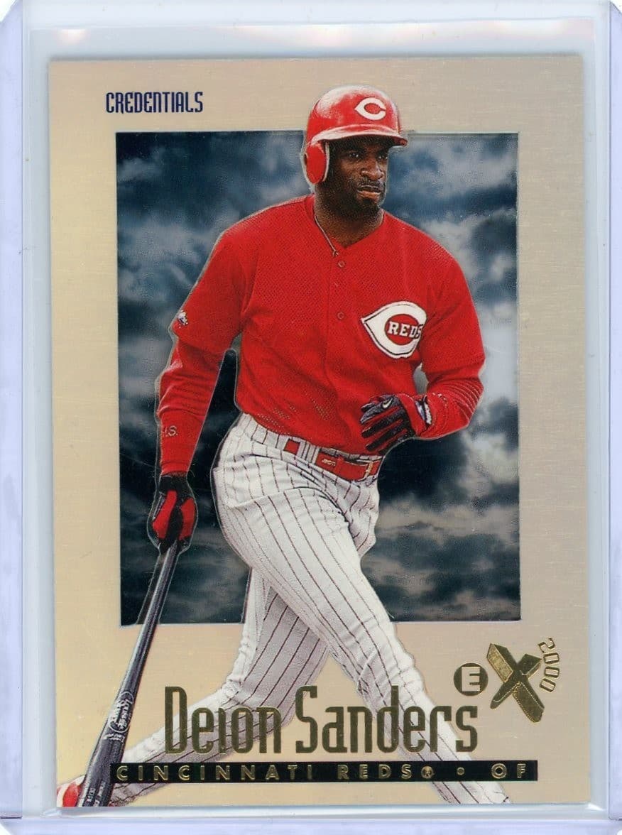 Baseball Credentials Deion 1997 Skybox 1997 Skybox