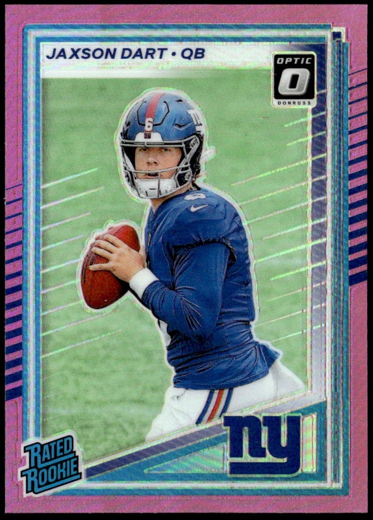 Jaxson Dart 2025 panini Donruss Optic