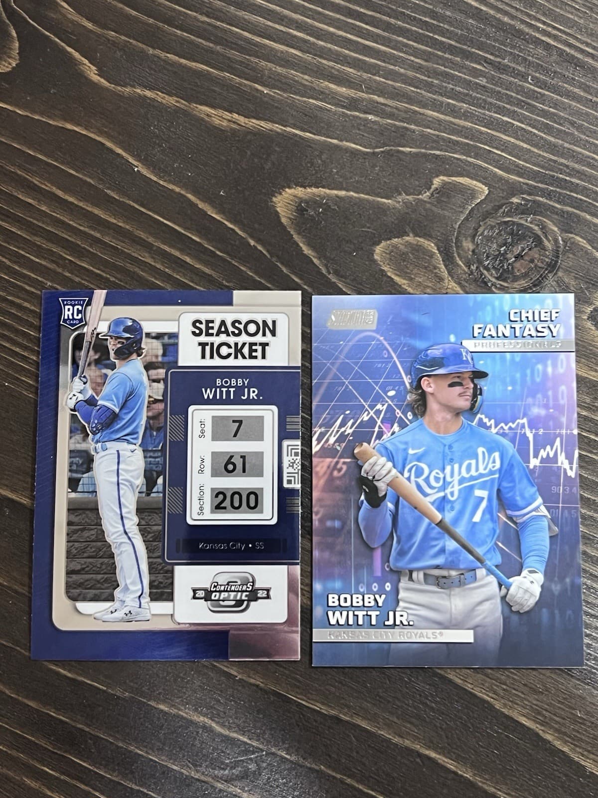 Bobby Witt Jr. 2022 panini Panini Chronicles