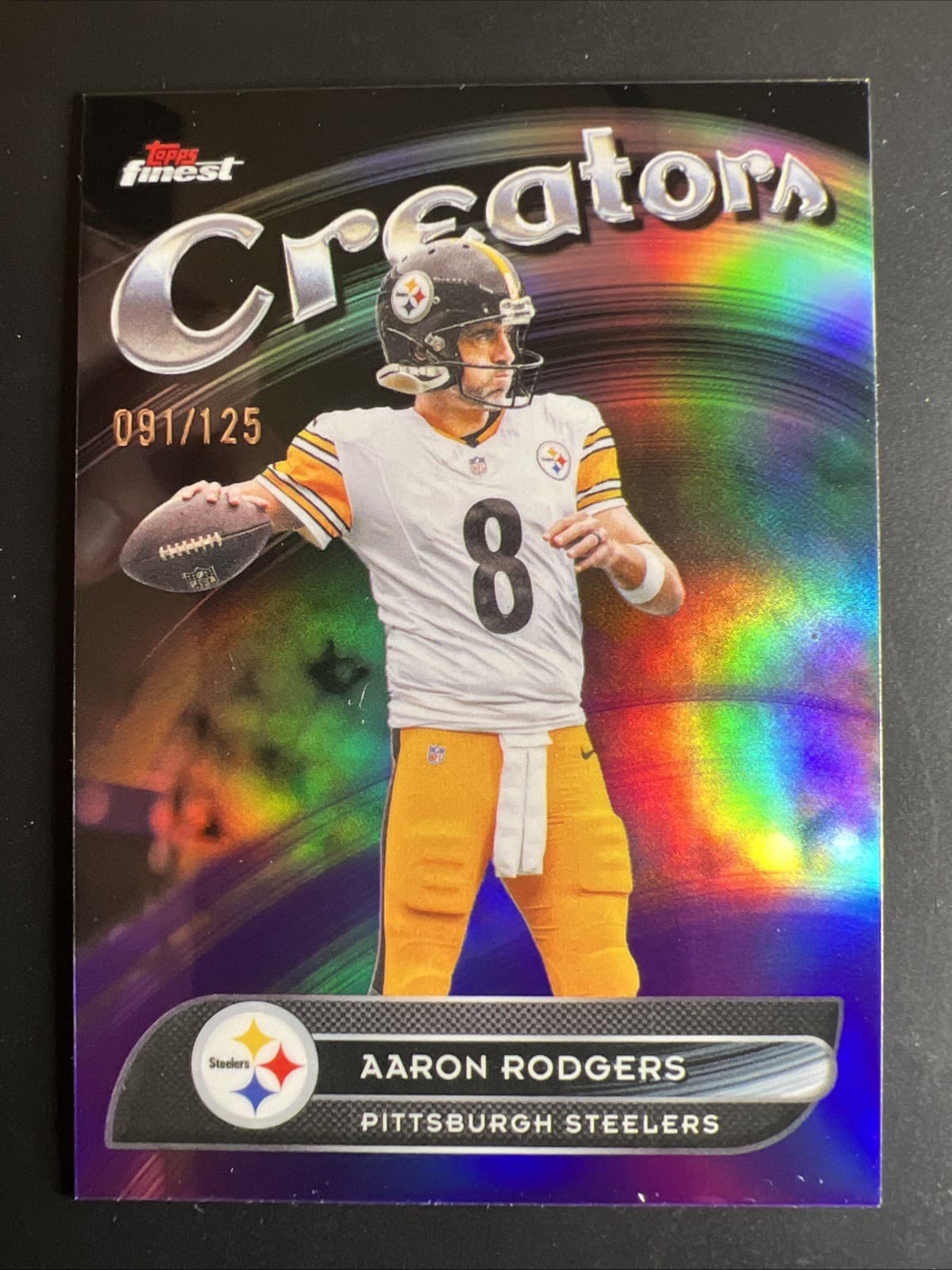 Football Aaron Rodgers 2025 Topps Finest 2025 Topps Finest
