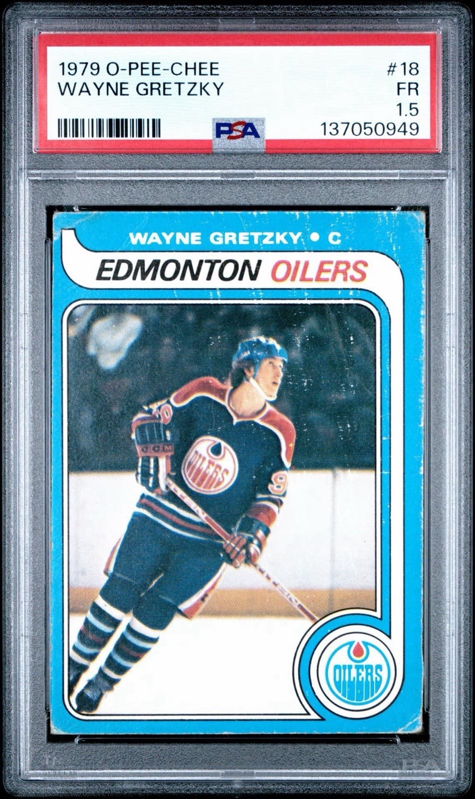 Wayne Gretzky trading card