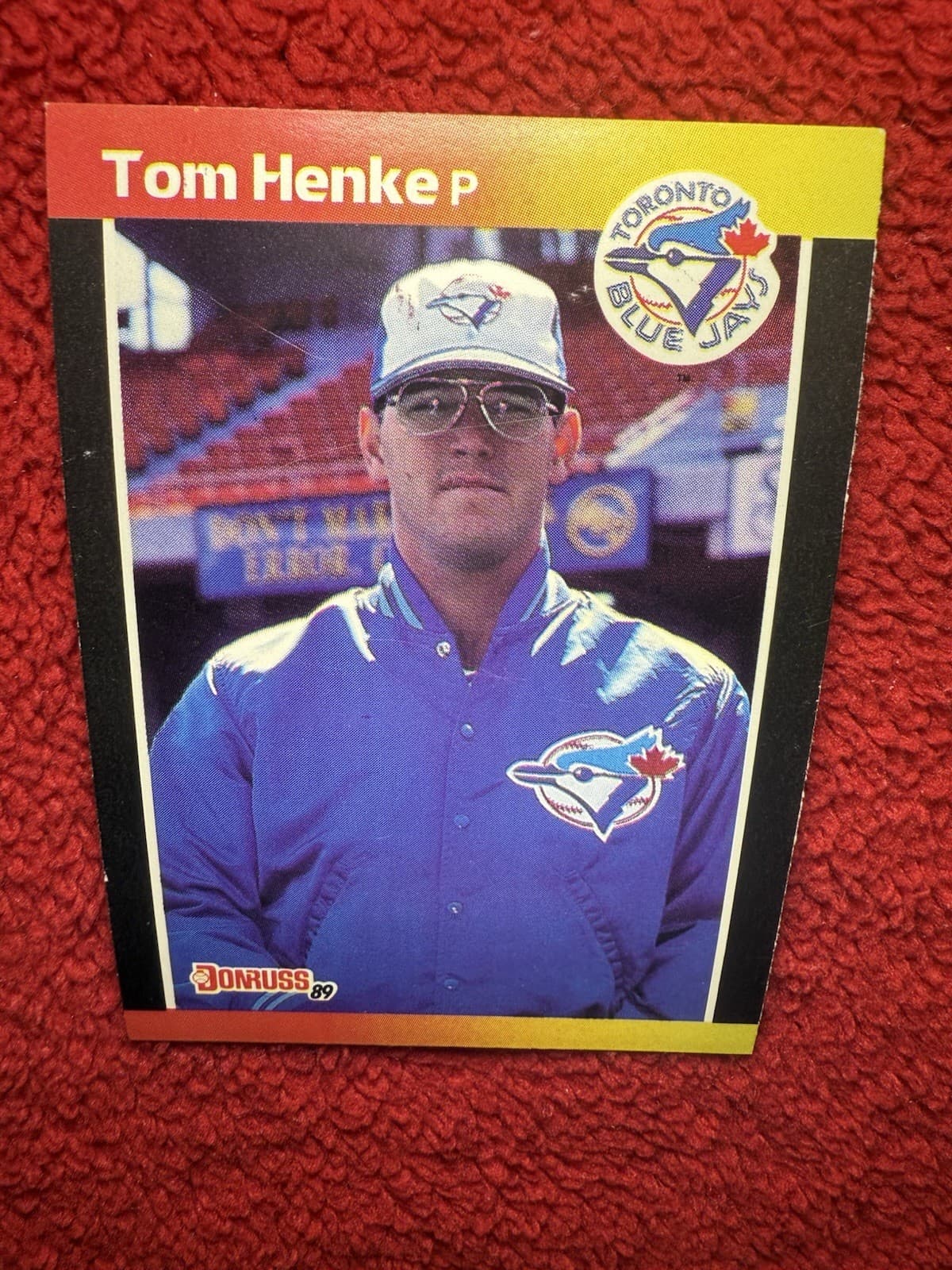 Vintage Tom Henke 