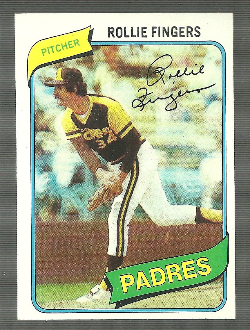Rollie Fingers 1980 Topps 1980 Topps