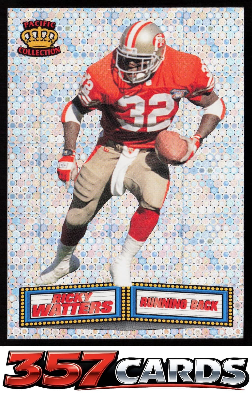Football Ricky Watters 1994 Pacific 1994 Pacific