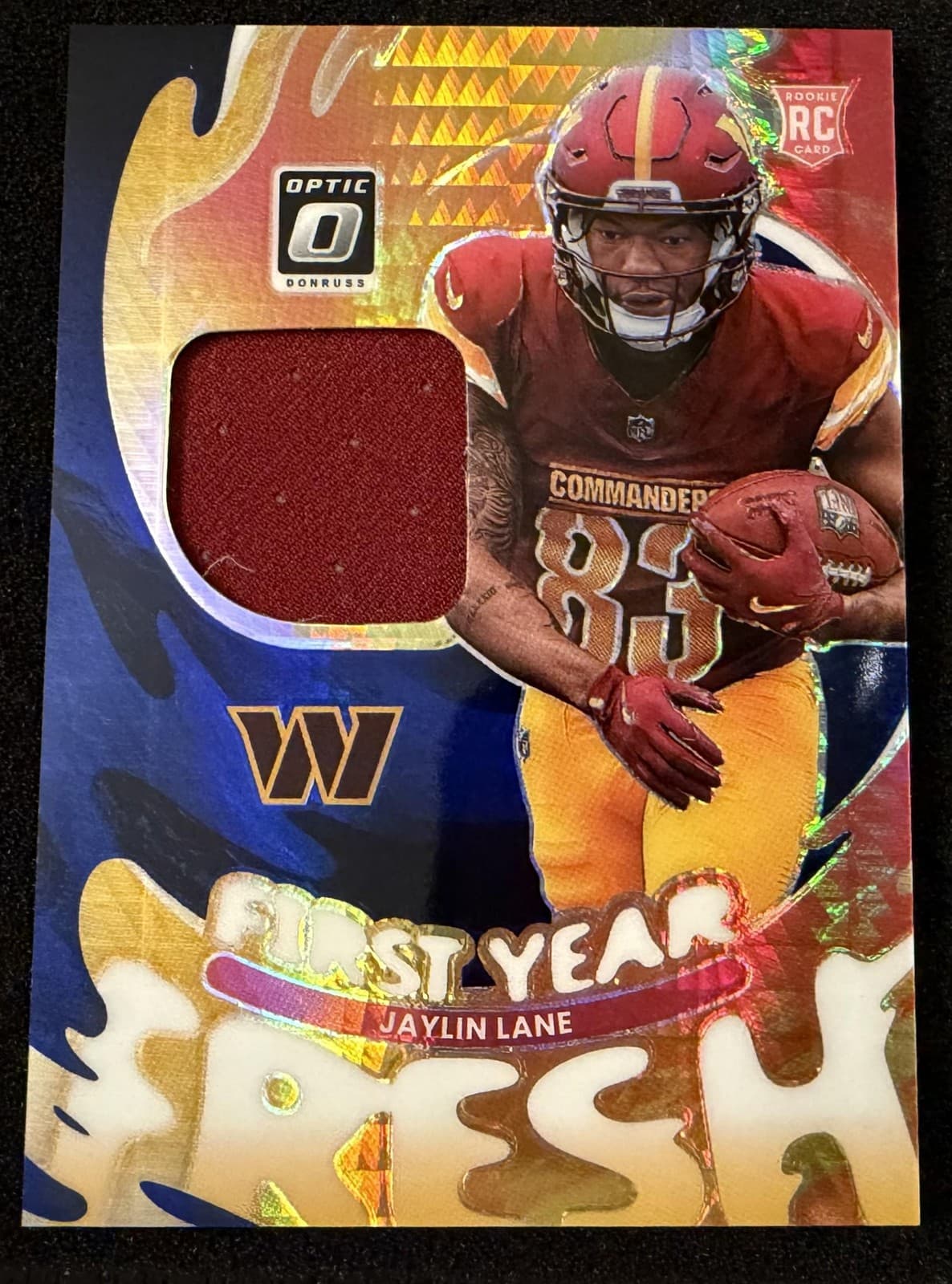 Jaylin Lane First 2025 Donruss Optic 2025 Donruss Optic