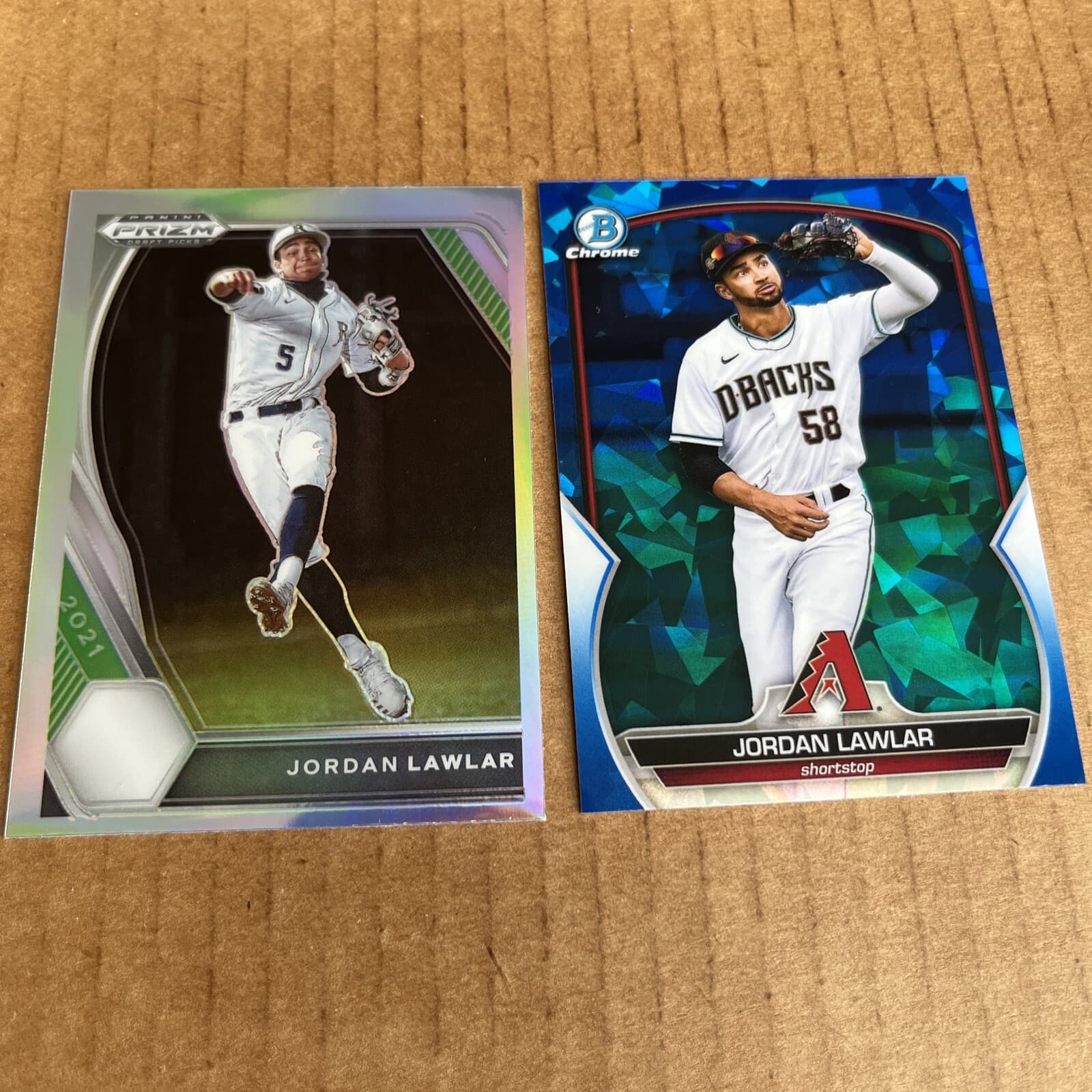 JORDAN LAWLER & BLUE SAPHIRE - 2021 Bowman Chrome