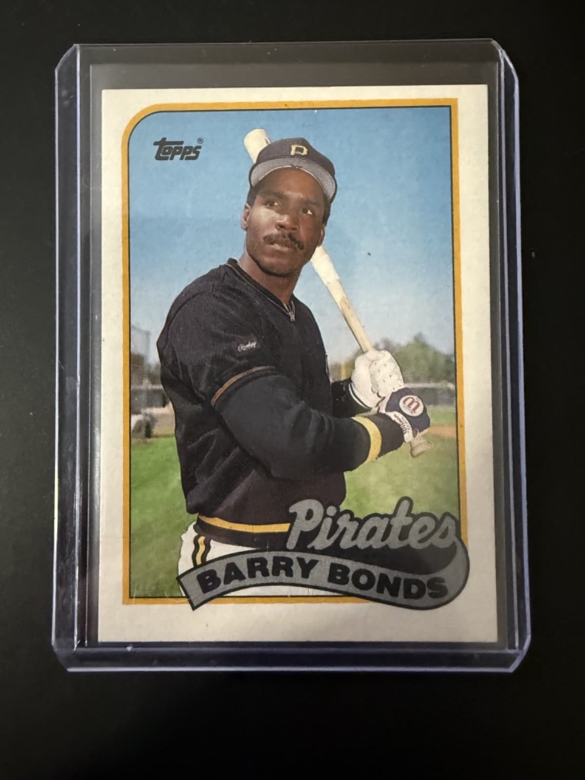 Barry Bonds Pittsburgh 1989 Topps