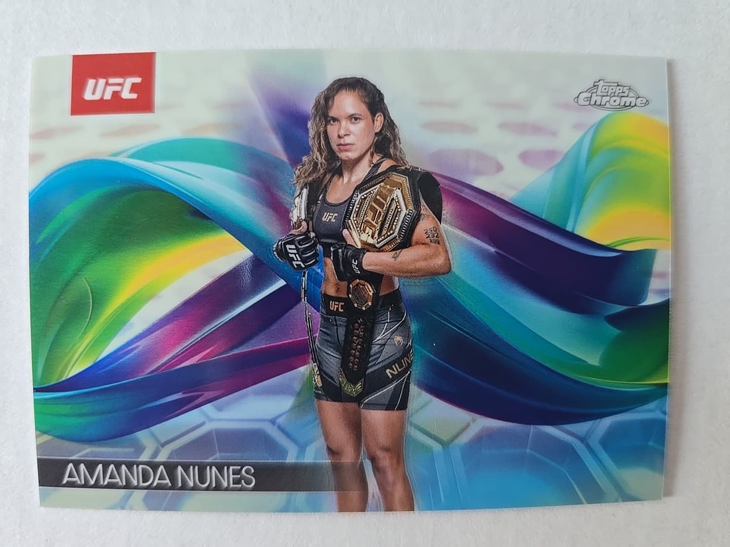 Amanda Nunes Hel 2025 Topps Chrome