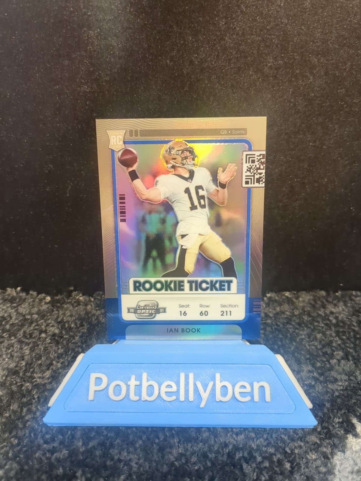 Optic Ticket Ian 2021 Panini Contenders 2021 Panini Contenders holo