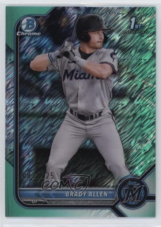 Brady Allen trading card