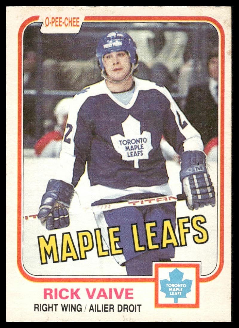 Chee Rick Vaive 1981 Leaf