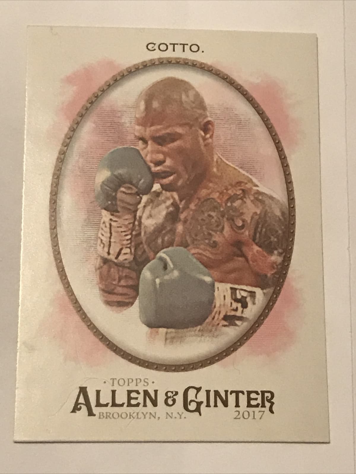Miguel Cotto 2017 topps