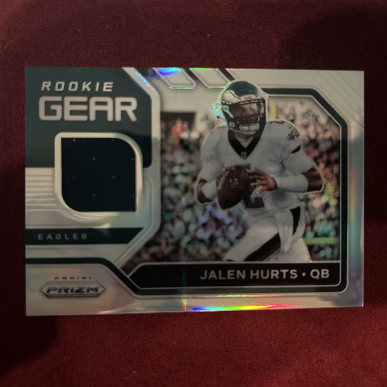 Gear Jalen Hurts 2020 Panini Prizm 2020 Panini Prizm pink example 3