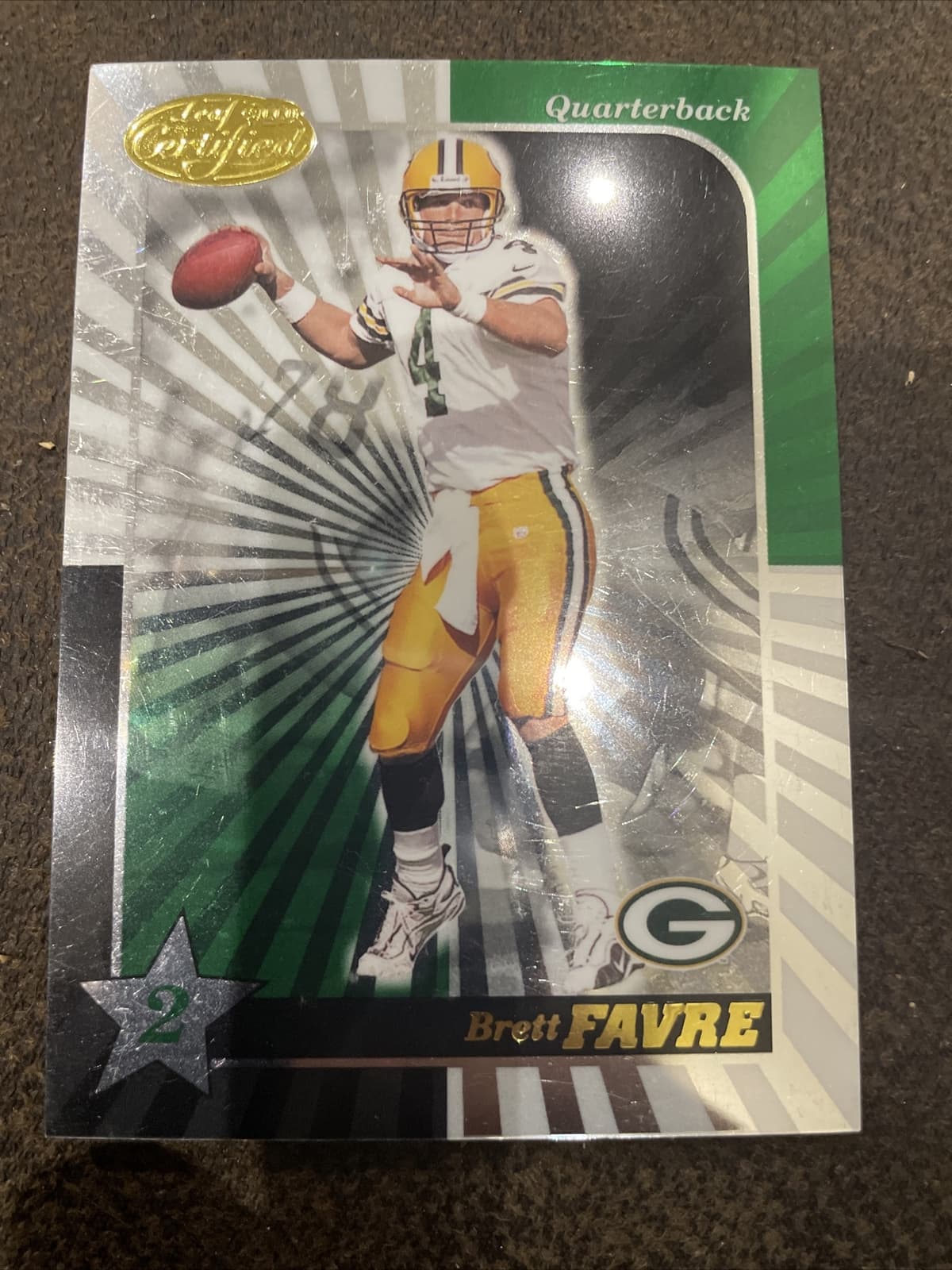 Certified Brett Favre #118