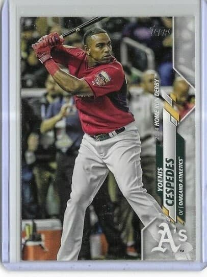 Yoenis Cespedes Oakland 2020 Topps Update