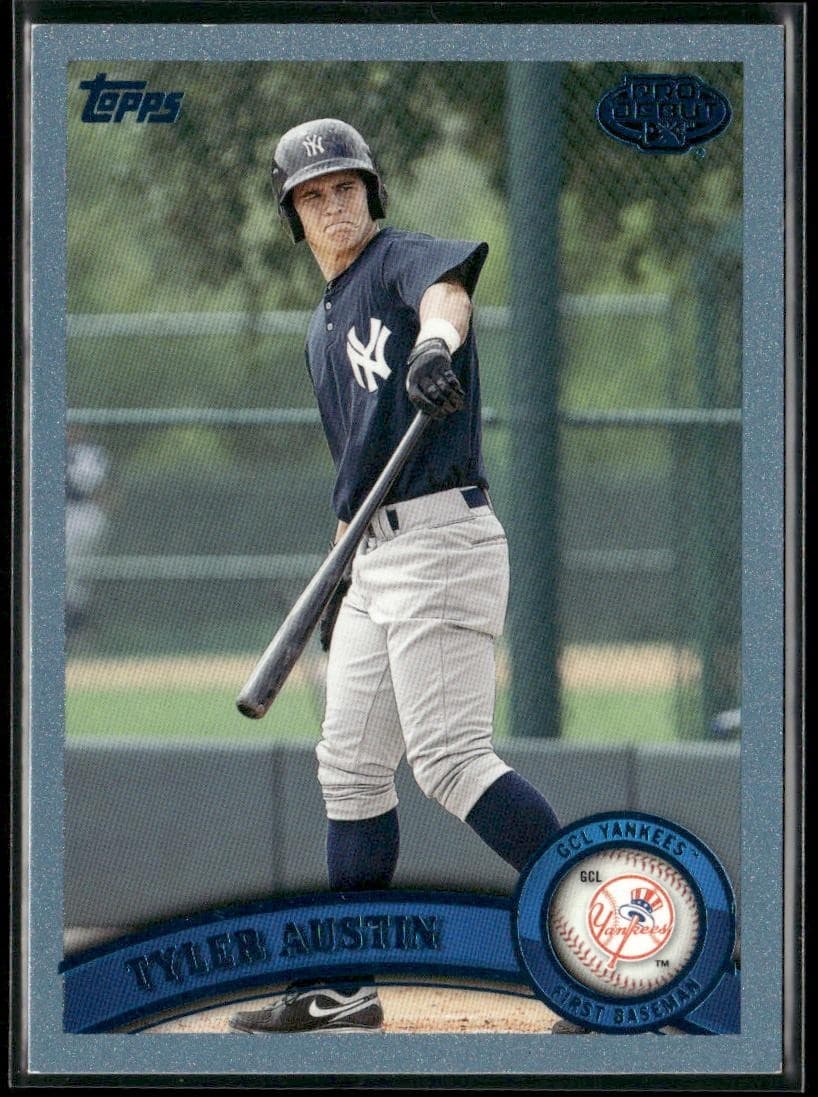 Pro Debut Tyler 2011 Topps 2011 Topps blue