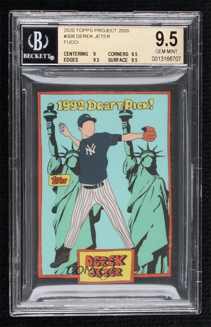 Derek Jeter Fucci 2020 Topps