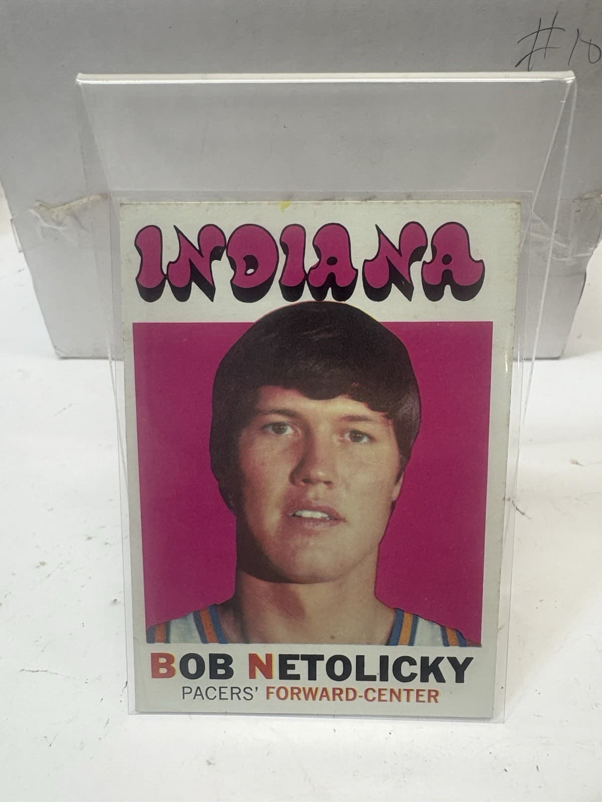 -72 BASKETBALL BOB NETOLICKY P 1971 Topps