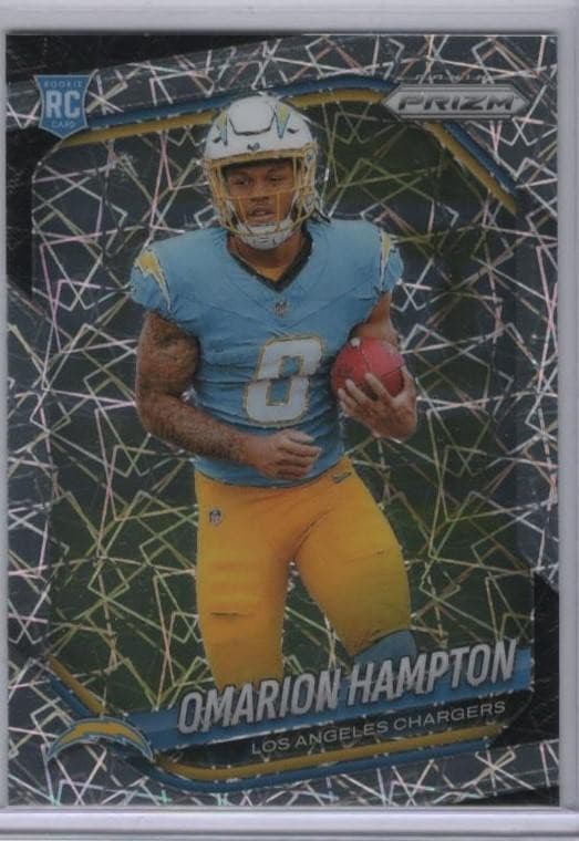 Omarion Hampton Lazer 2025 Panini Prizm 2025 Panini Prizm laser