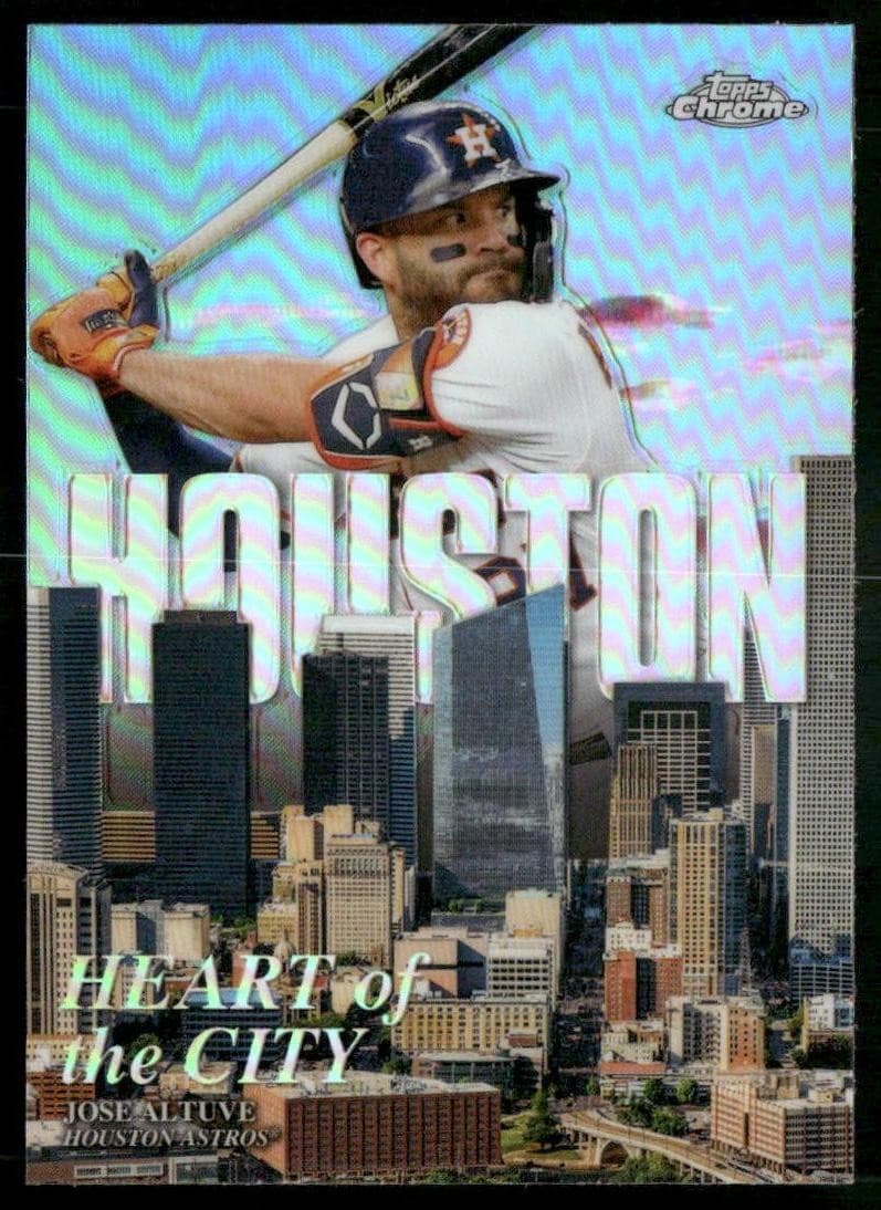 Jose Altuve Heart 2022 Topps Chrome 2022 Topps Chrome
