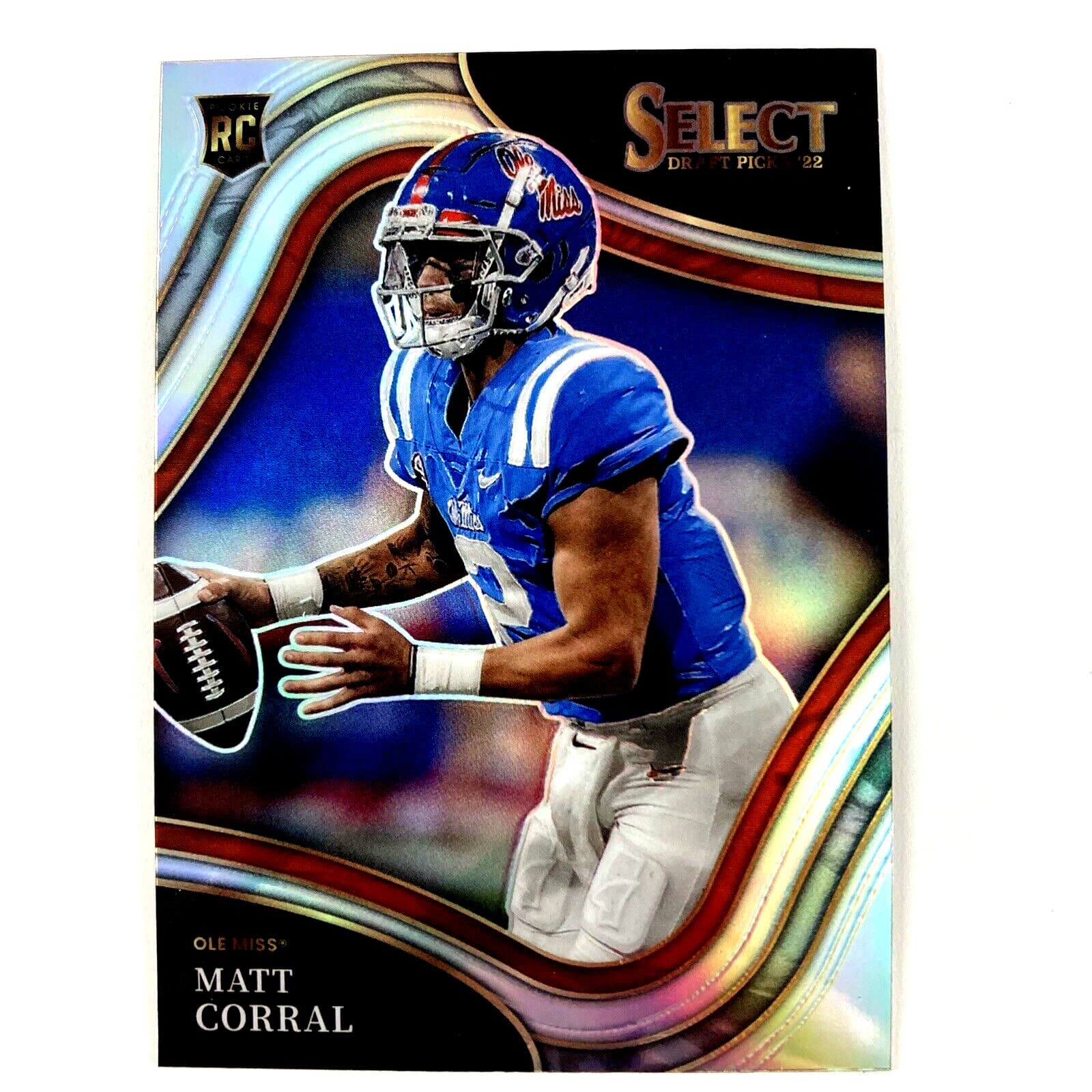 Matt Corral Draft 2022 Panini Select 2022 Panini Select