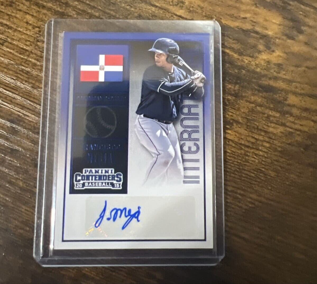 Contenders International Ticket 2015 Unknown 2015 Unknown blue-foil
