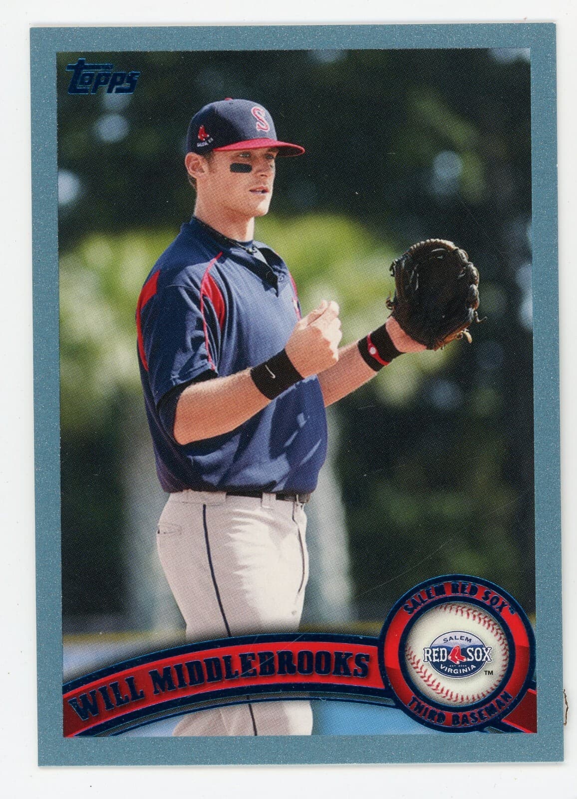 Pro Debut Will 2011 Topps 2011 Topps gold example 2